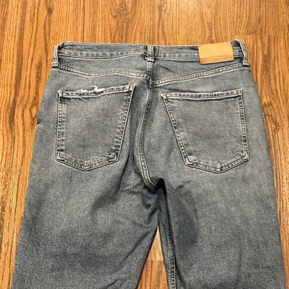 Citizens of Humanity Jeans Womens 28 Daphne Crop Blue High Rise COH Distressed - Picture 13 of 13